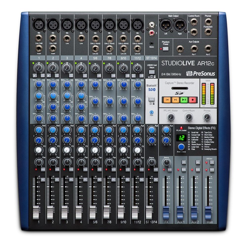 219513RET Presonus StudioLive AR12c RETOURE