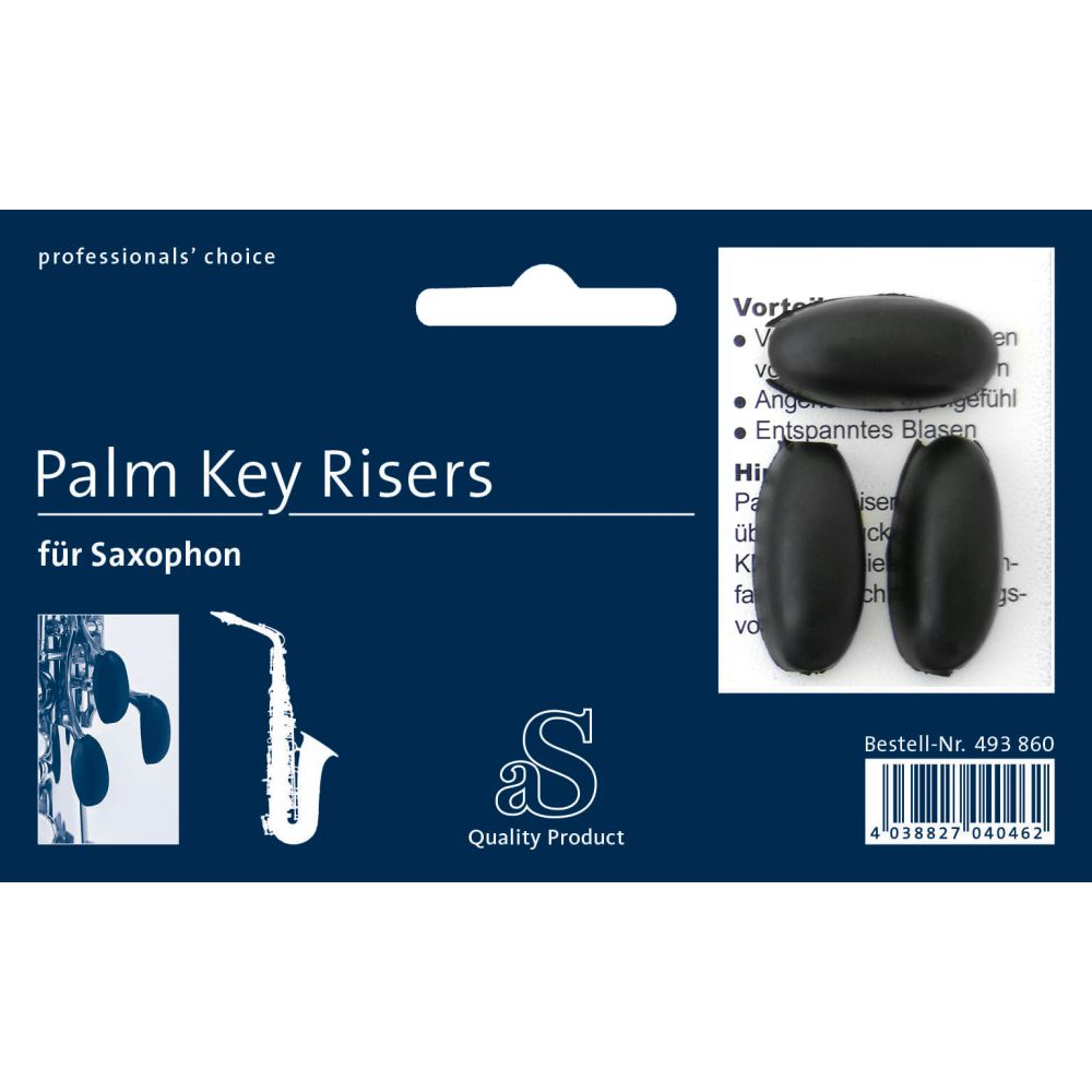 257185 aS Arnolds & Sons Palm Key Risers für Saxophon