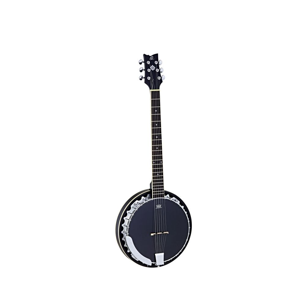 280711 Ortega OBJ350/6-SBK 6-String Banjo