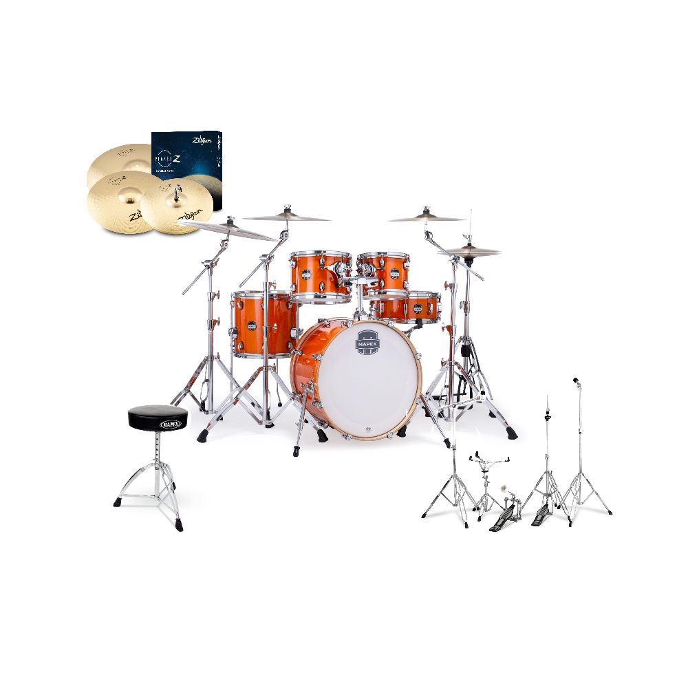 300723 Mapex Mars Fusion Drumset Bundle