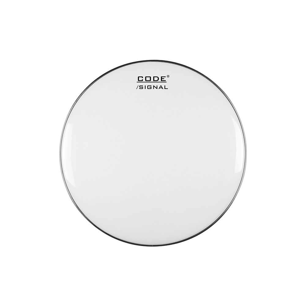 285553 CODE Drumheads Signal Smooth White 14''