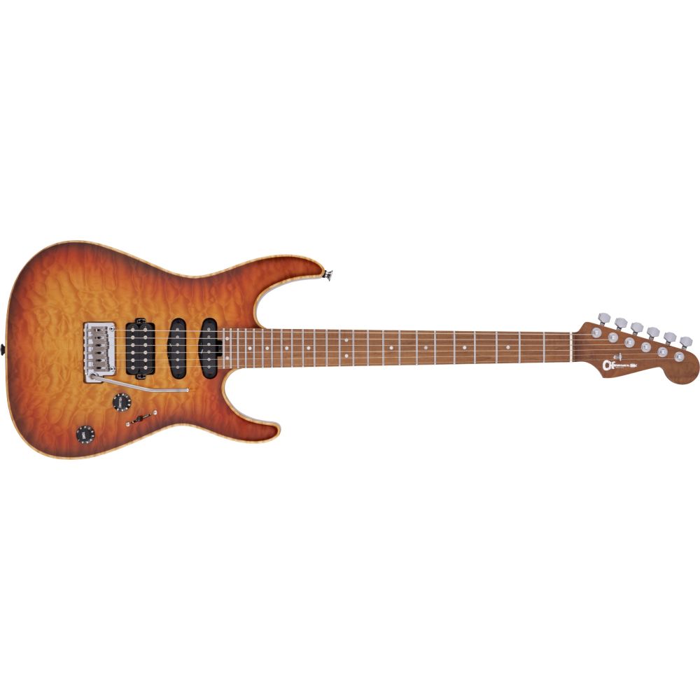 303319 Charvel USA Select DK24 HSS 2PT CM QM