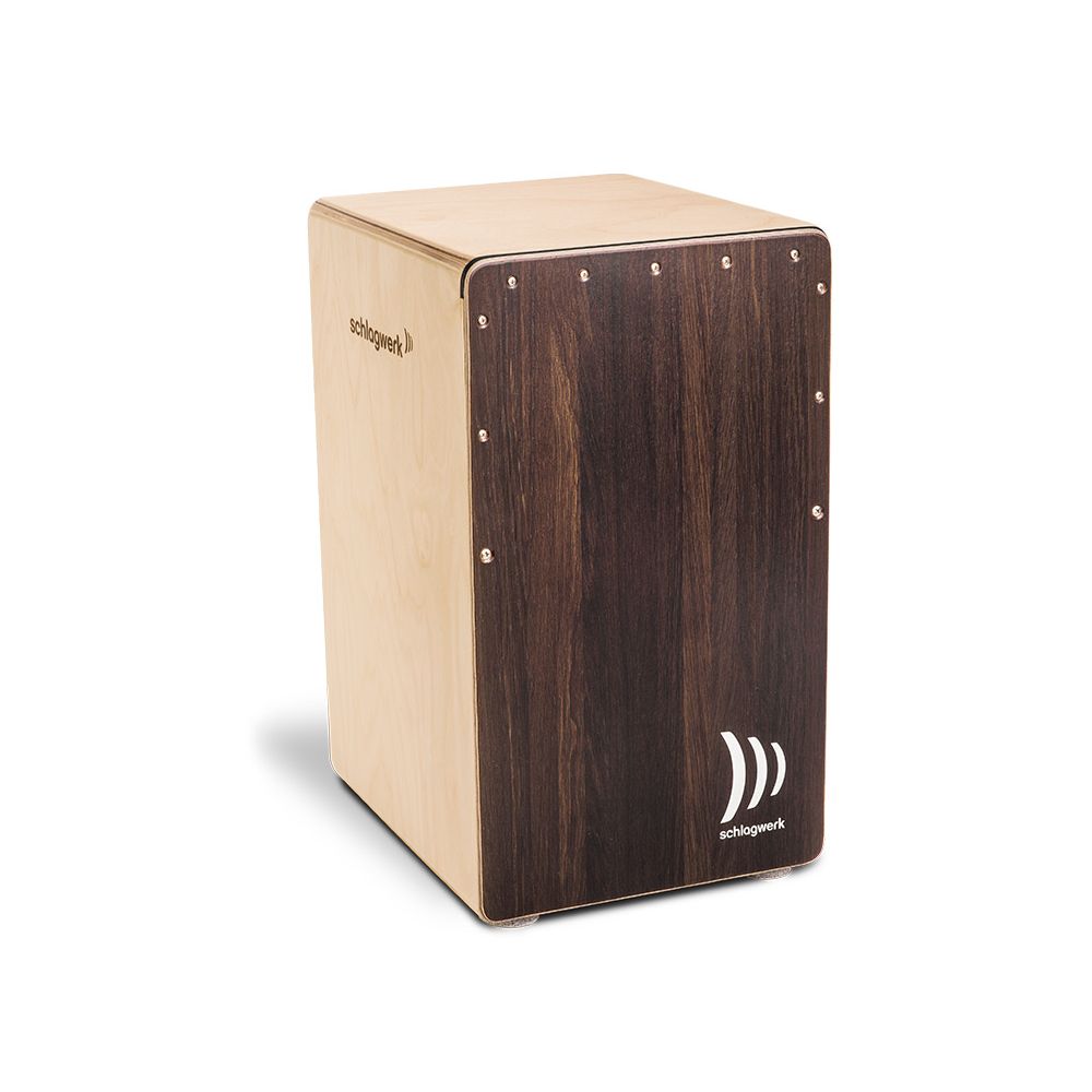 291601AUS Schlagwerk CP-408ST 2inOne Cajon Dark Oak AUSSTELLER