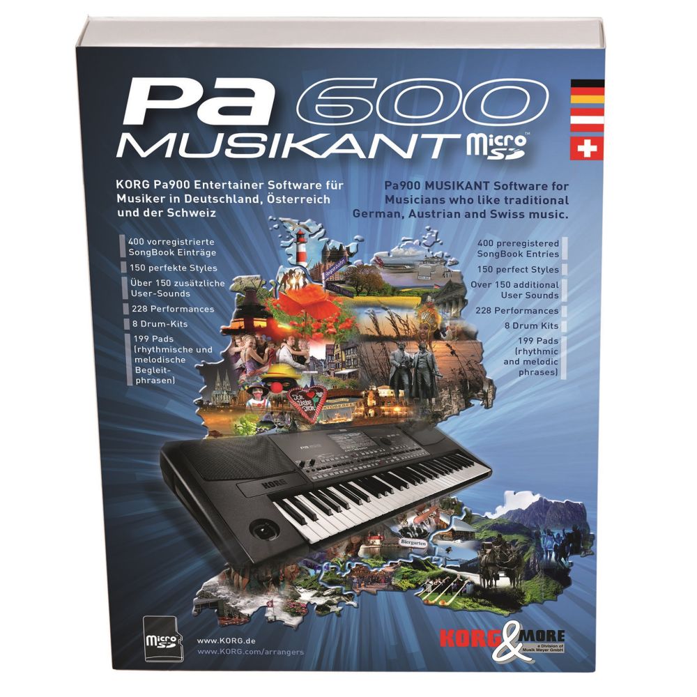 musicworld Korg PA 600 Musikant SD Dongle