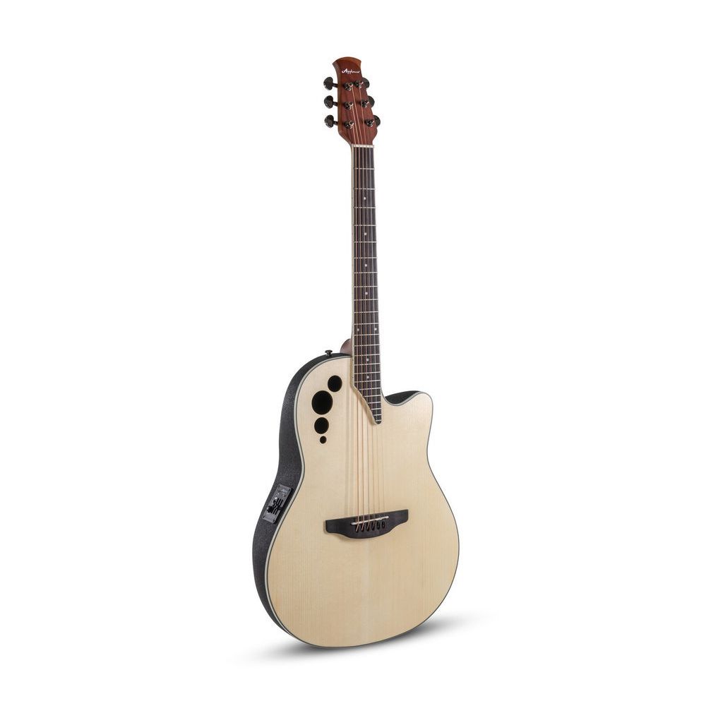 Applause Elite AE444S Mid Cutaway Natural Satin
