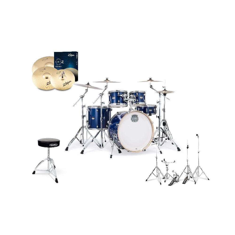 300722 Mapex Mars Stage Drumset Bundle