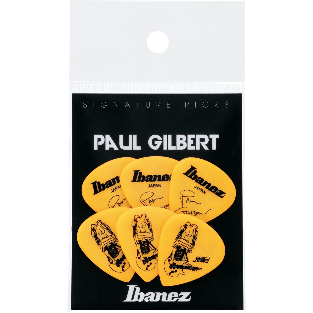 276081 Ibanez Paul Gilbert Heavy Yellow