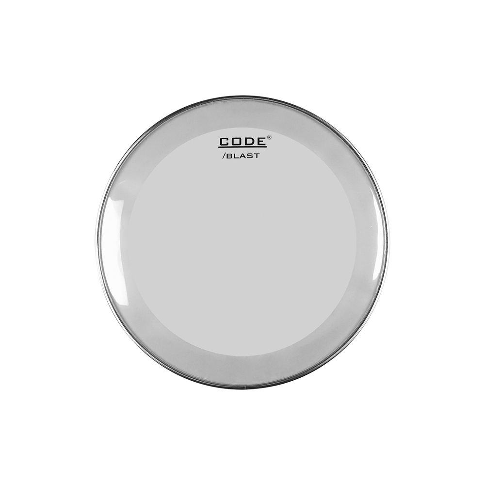 224806 CODE Drumheads Blast Clear 22''