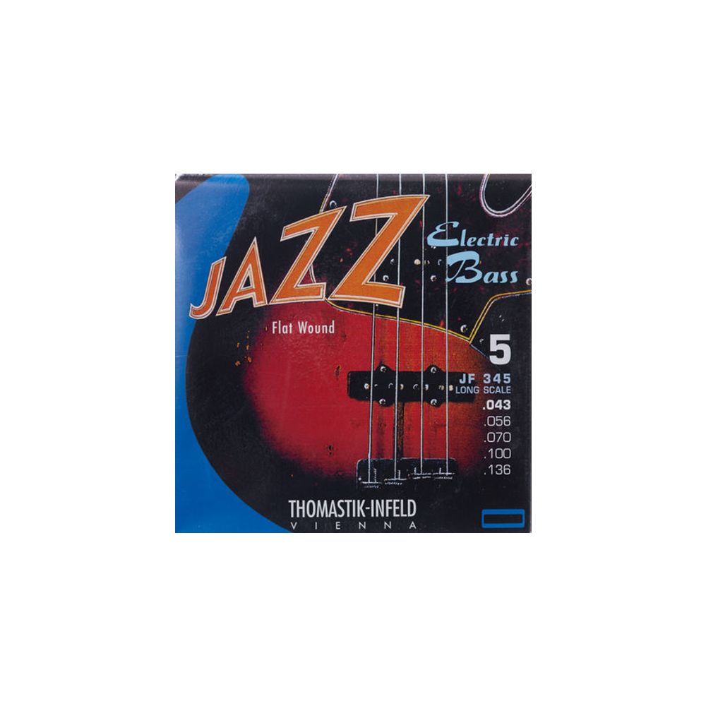 289709 Thomastik Jazz Flat Wound JF345 Bass