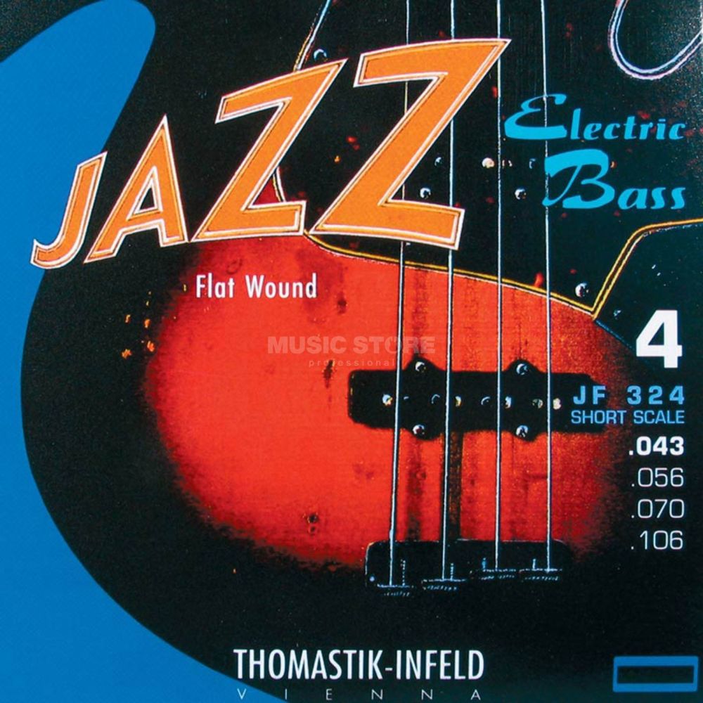 289708 Thomastik Jazz Flat Wound JF324 Bass